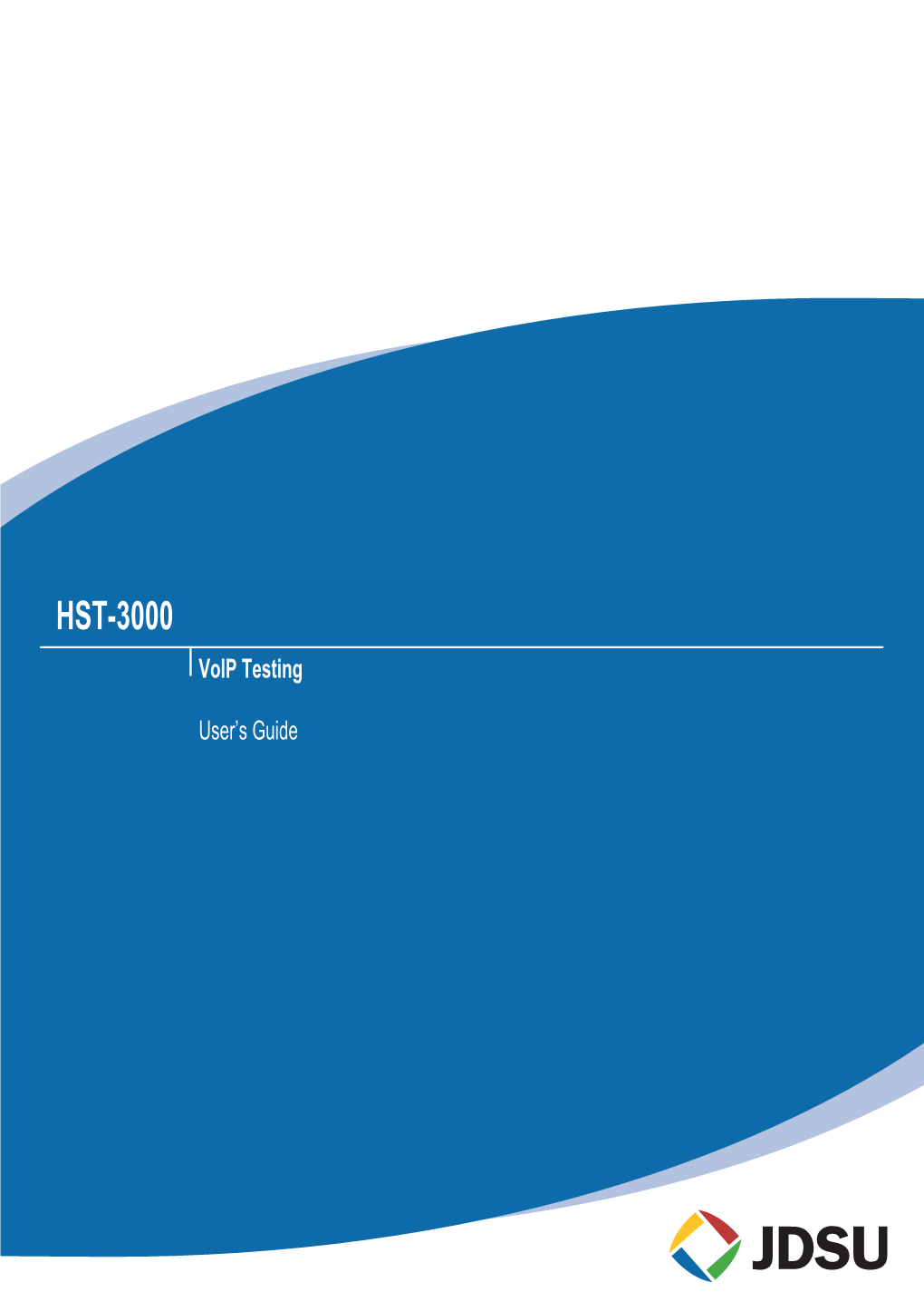 HST-3000 Voip Testing User's Guide