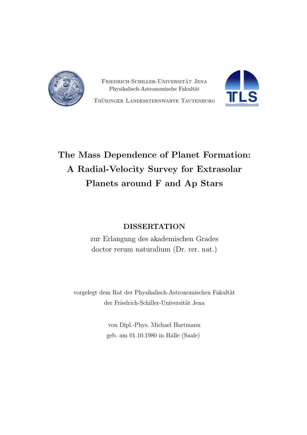 A Radial-Velocity Survey for Extrasolar Planets Around F and Ap Stars