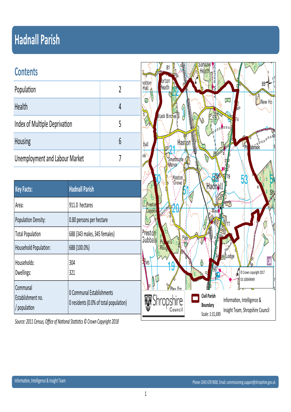 Hadnall Parish