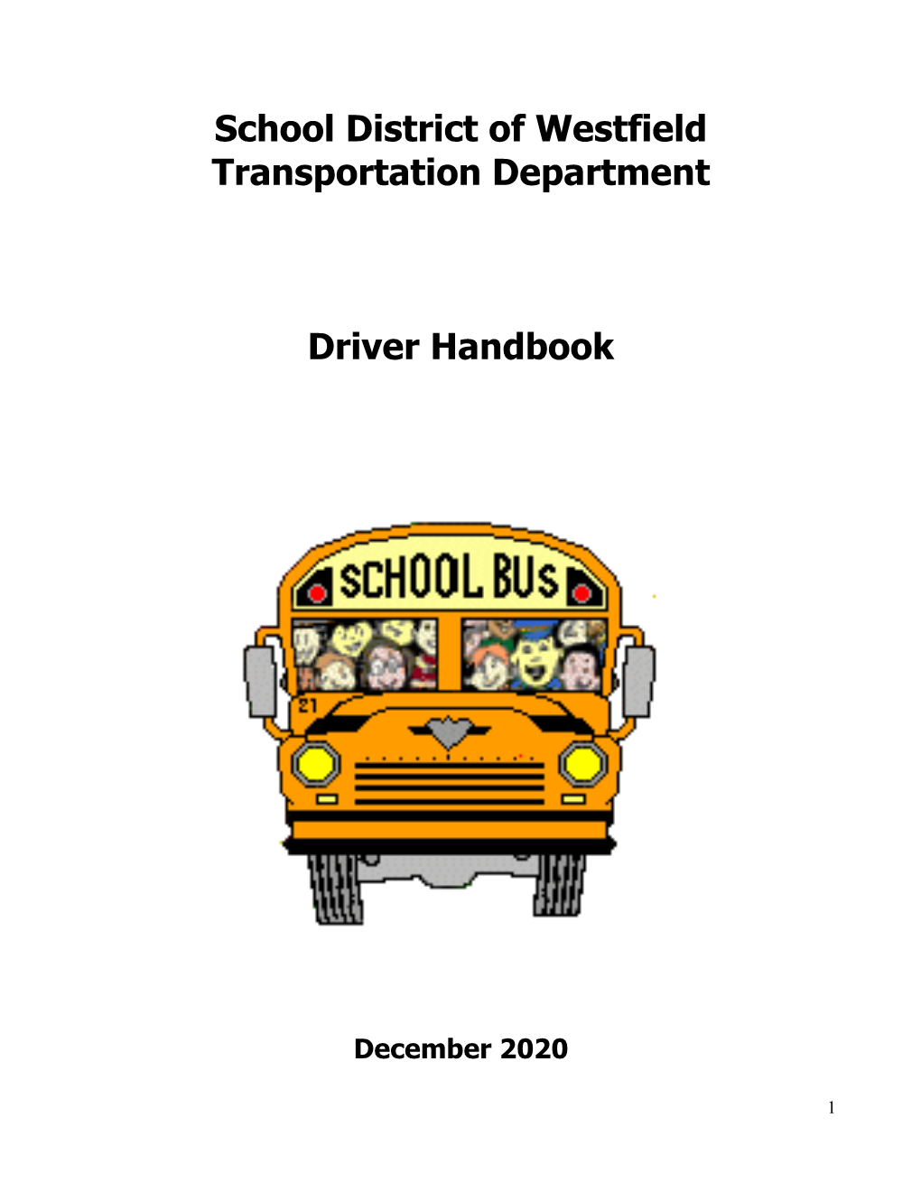 Bus Driver Handbook