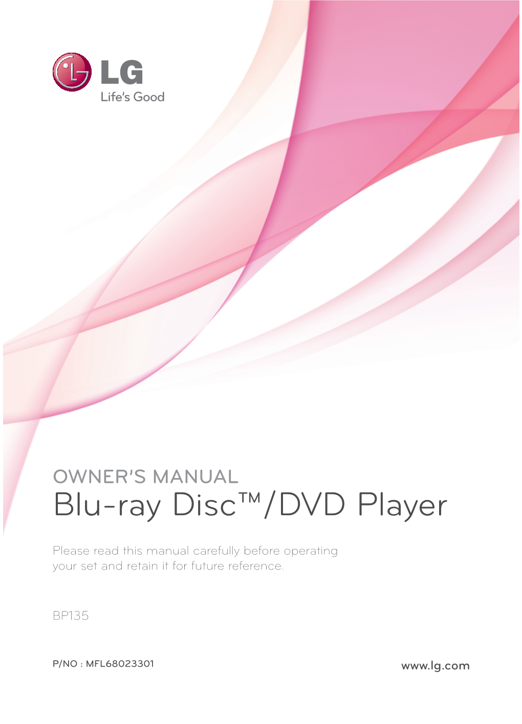 Blu-Ray Disc™/DVD Player