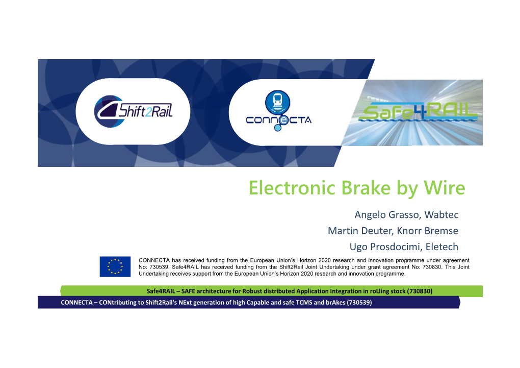 Electronic Brake by Wire