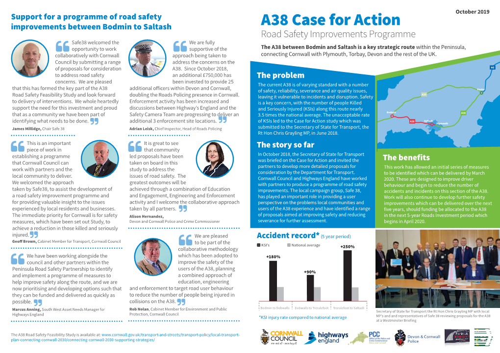 A38 Road Safety Programme