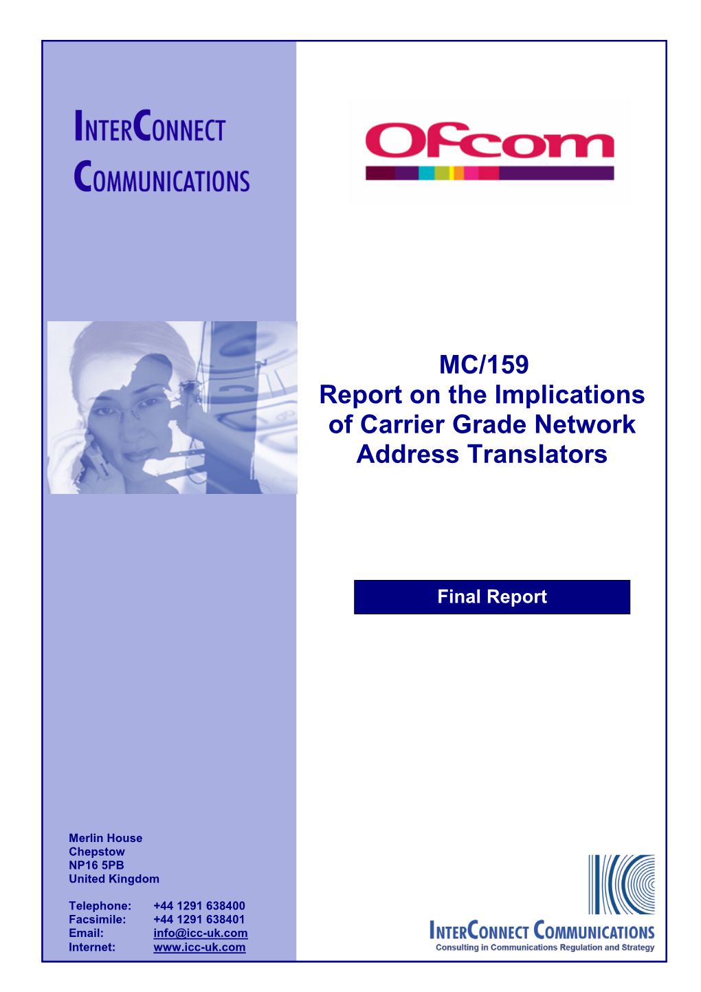 MC-159 Implications of Carrier Grade Network Address Translators