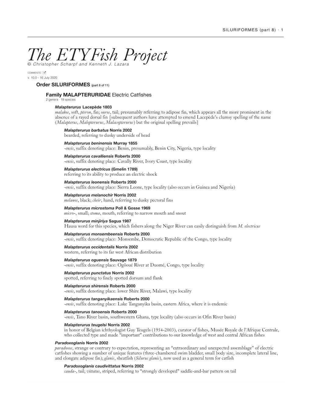 The Etyfish Project © Christopher Scharpf and Kenneth J