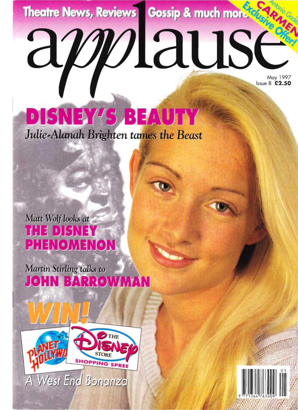 PDF: Read Applause Magazine, Issue 8, May 1997