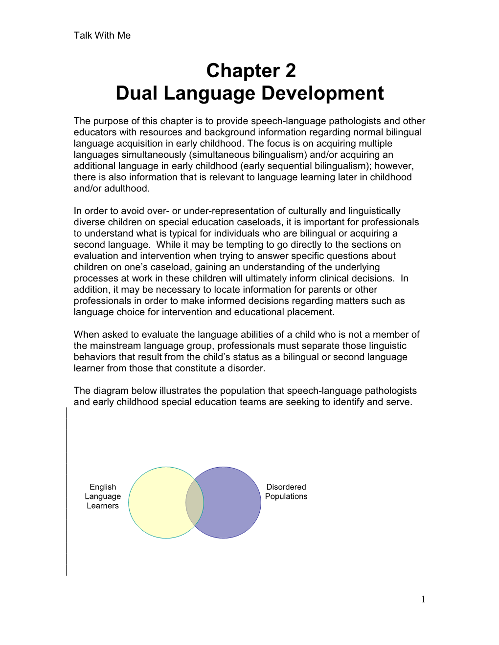 Chapter 2 Dual Language Development