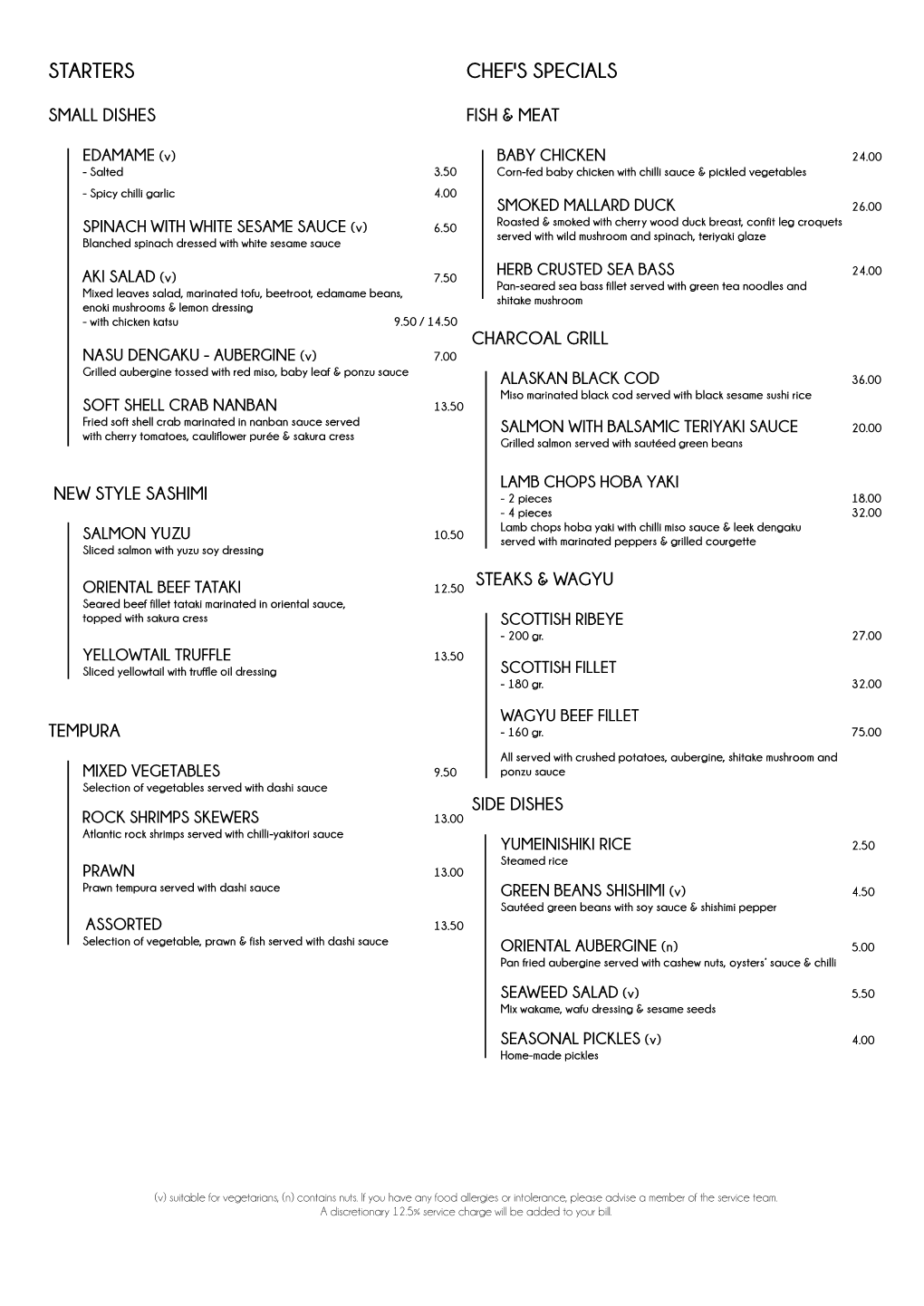 Menu Template