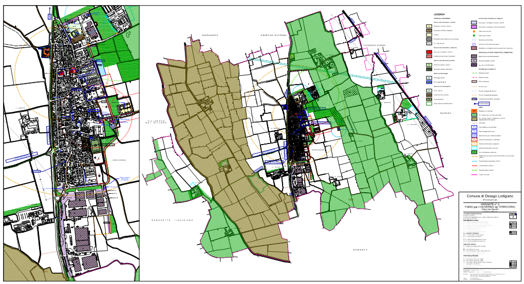 Comune Di Ossago Lodigiano Sprp-03* Sprv-14 PLIS PLIS (Provincia Di Lodi)