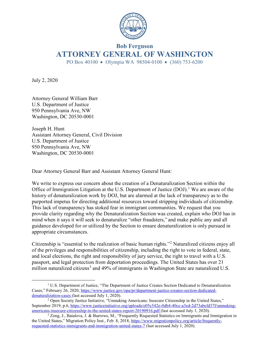 Final Letter DOJ Denaturalization Stateags