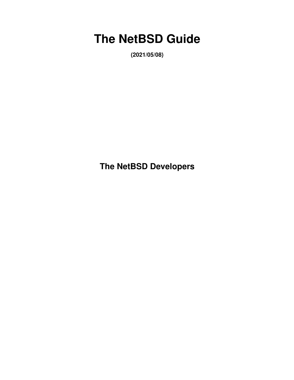 The Netbsd Guide