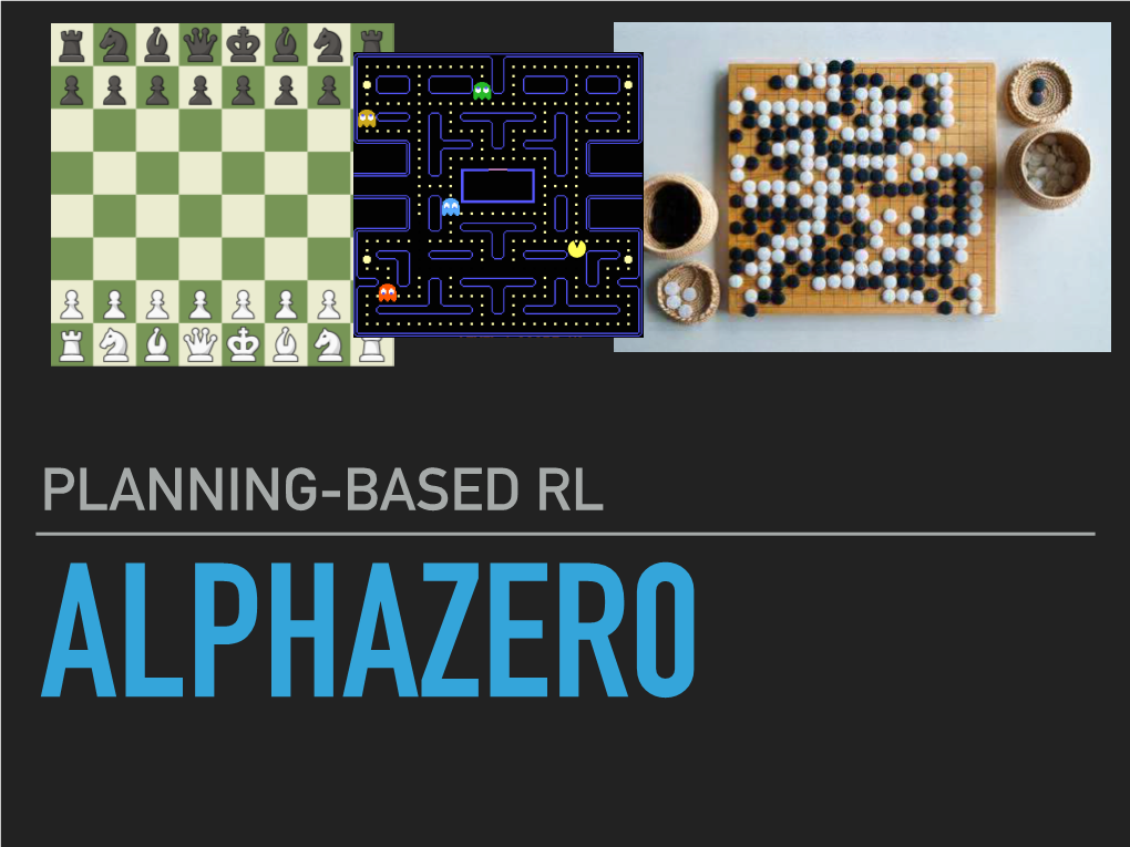 Planning-Based Rl Alphazer0 Alpha and Muzero