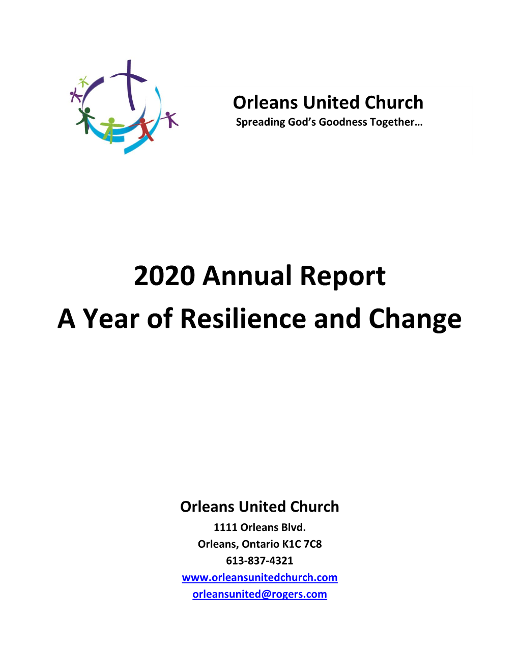 2020 Annual Report a Year of Resilience and Change