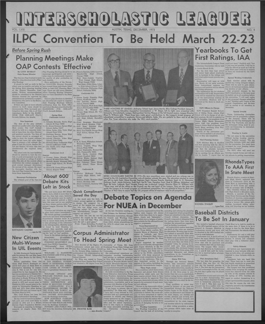 ILPC Convention to Be Held March 22-23