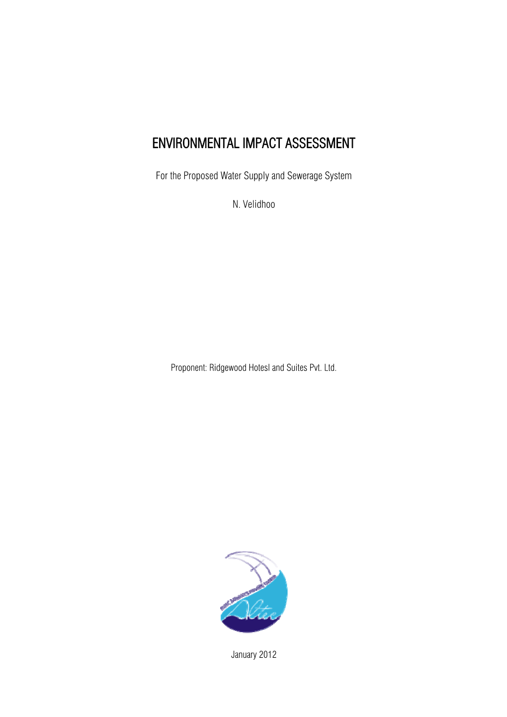 EIA for Velidhoo Water and Sewerage System.Pdf