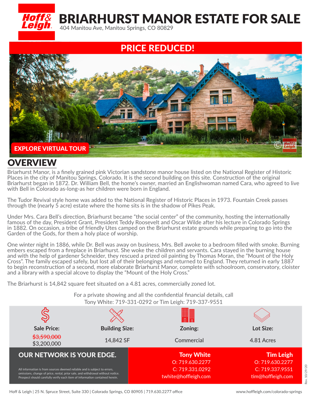 Briarhurst Manor Estate for Sale Briarhurst