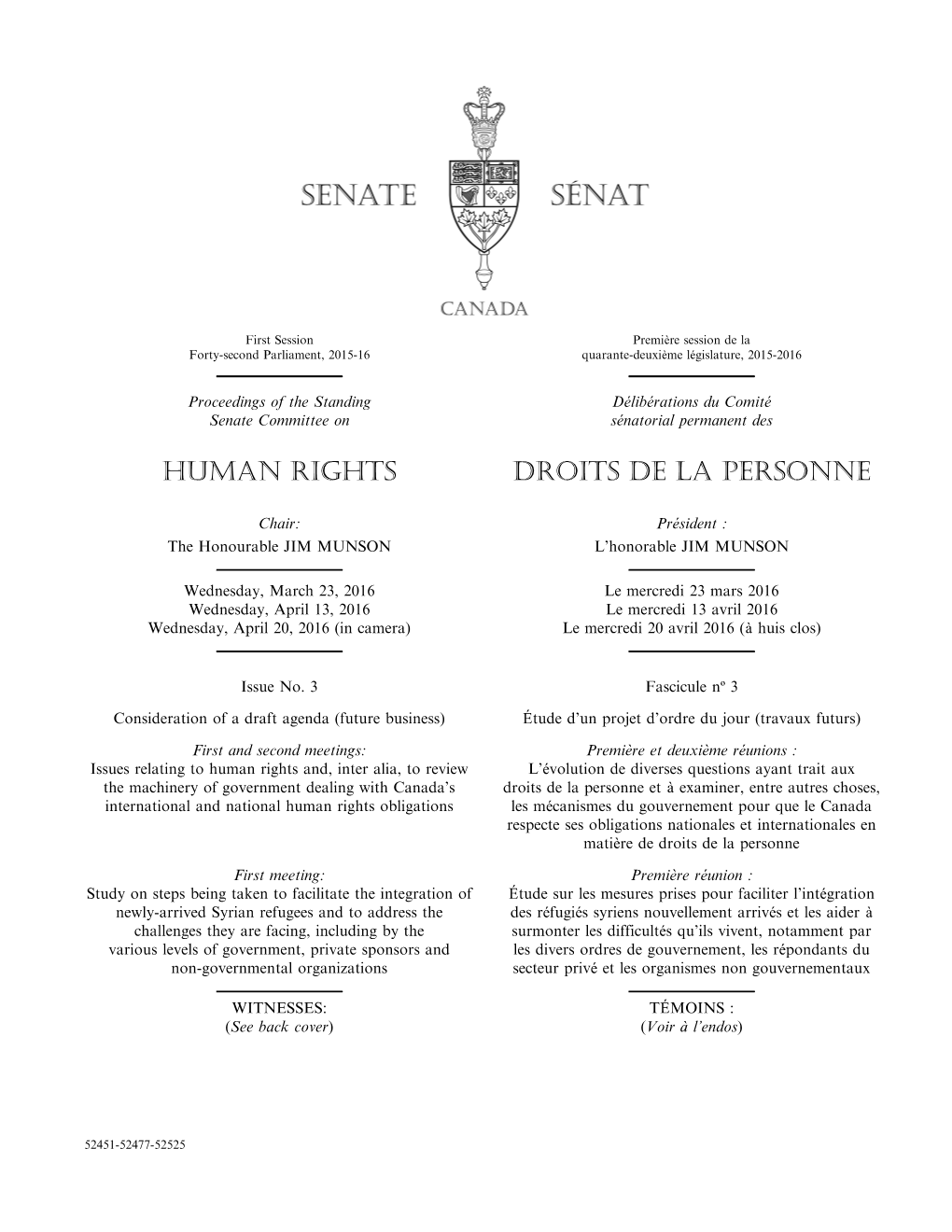 Human Rights Droits De La Personne