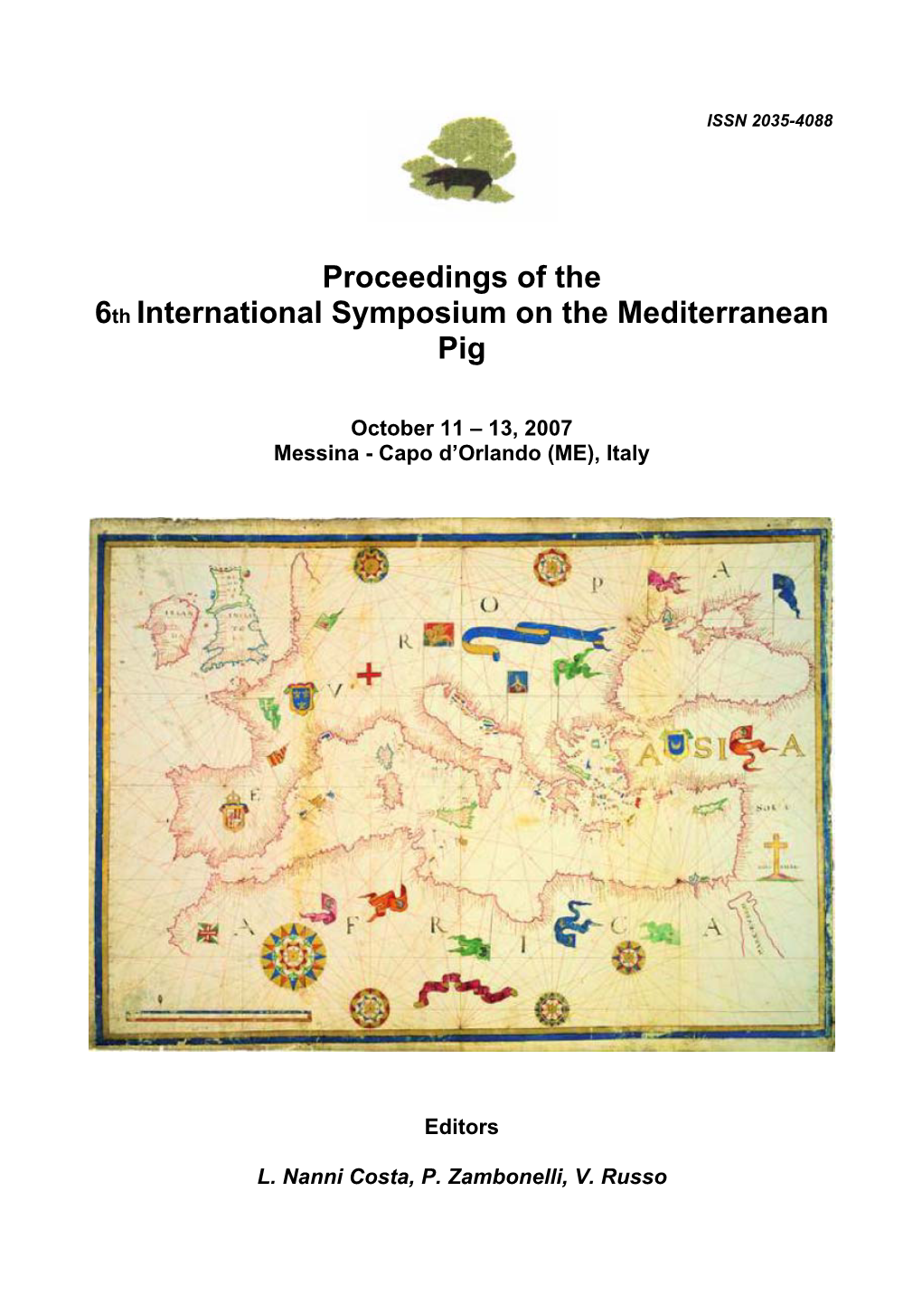 Proceedings of the 6Th International Symposium on the Mediterranean Pig