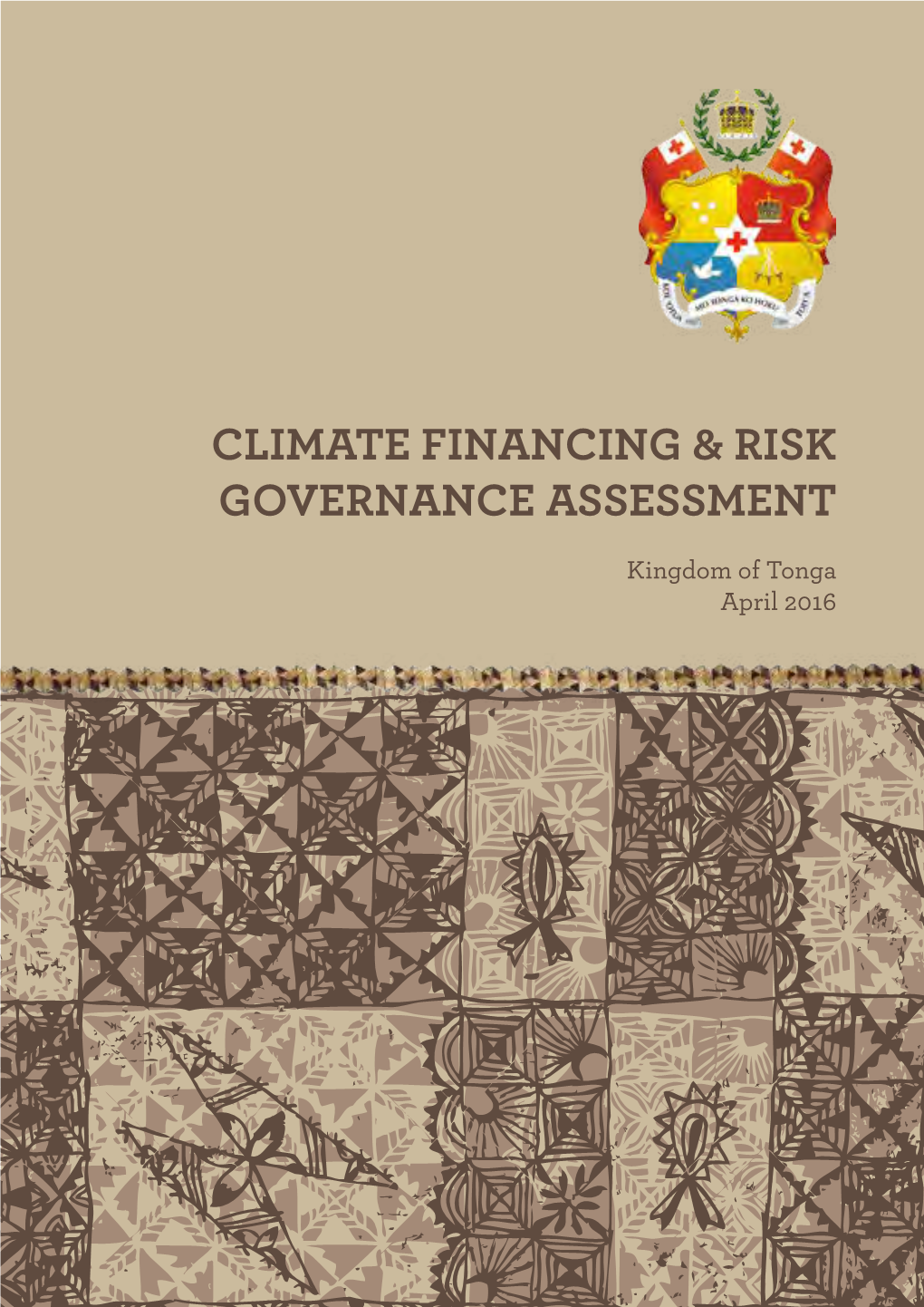 Climate Financing and Risk Governance Assessment (CFRGA) Report Acknowledgements