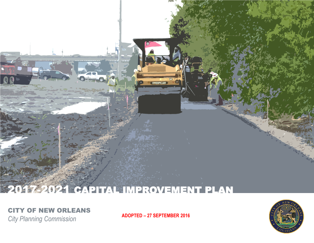 2017-2021 Capital Improvement Plan