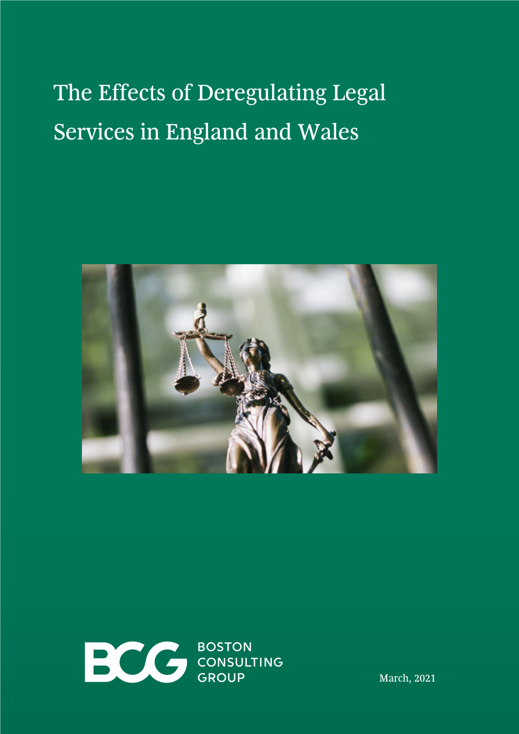 Vices in England and Wales the Effects of Deregulating Legal Services in England And