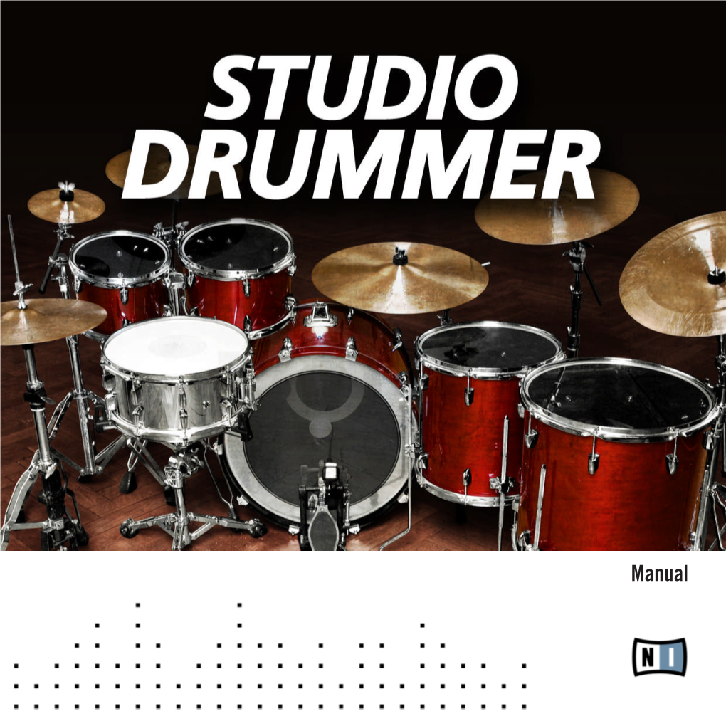 Studio Drummer Manual English