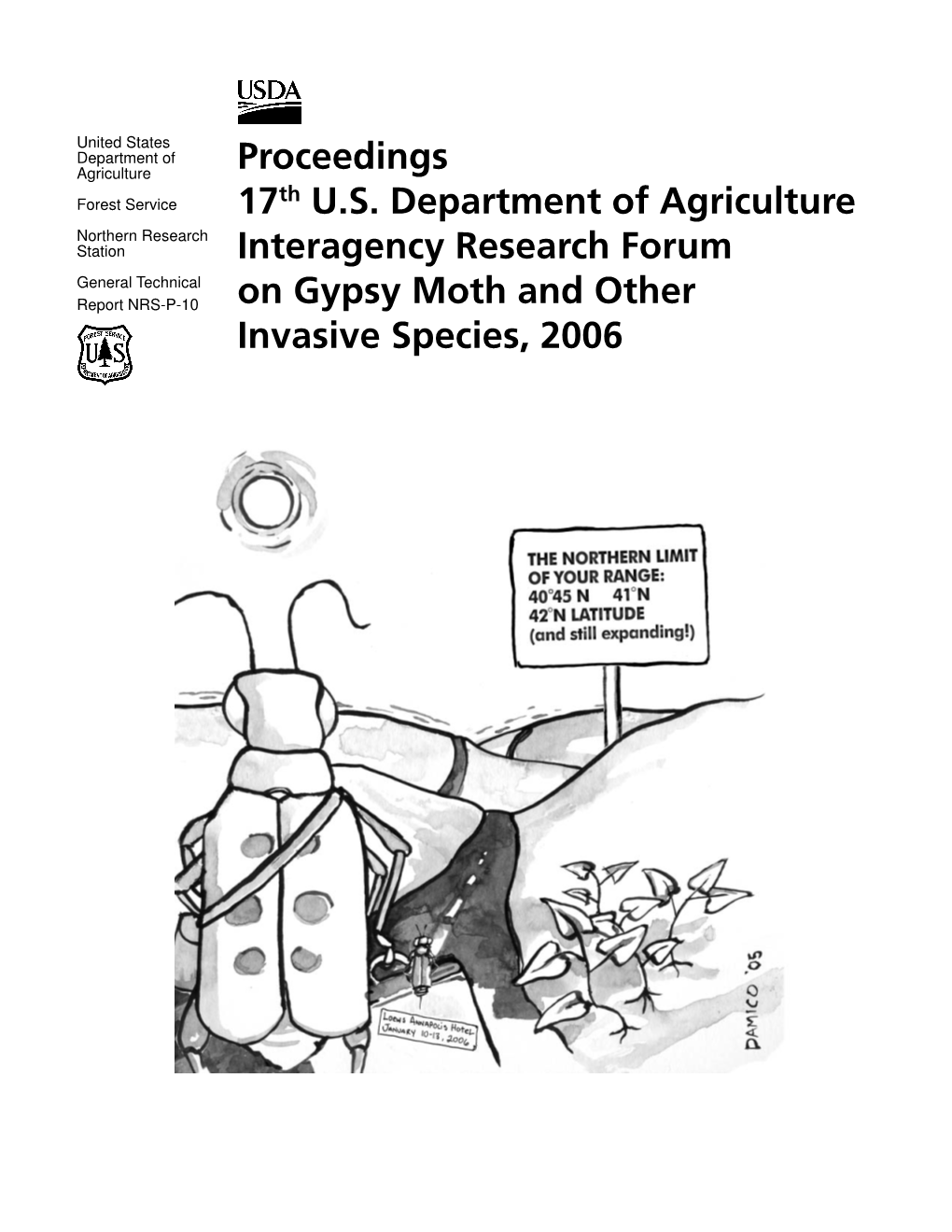 Proceedings 17Th U.S. Department of Agriculture Interagency Research Forum on Gypsy Moth and Other Invasive Species, 2006