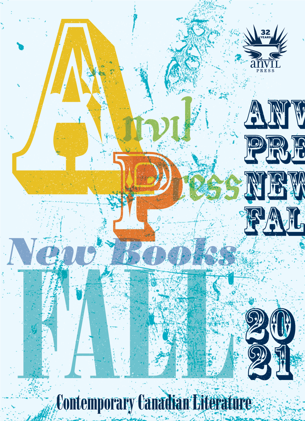 Anvil Press New Books Fall 2021