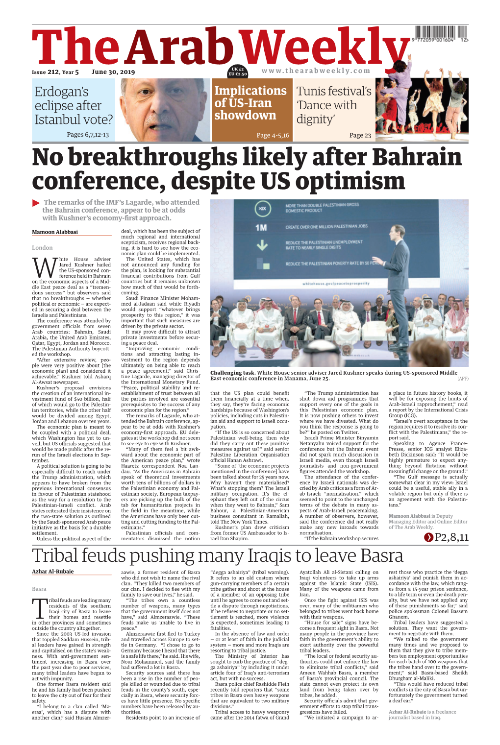 No Breakthroughs Likely After Bahrain Conference, Despite US Optimism