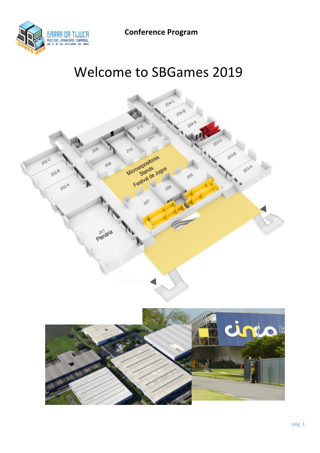 Welcome to Sbgames 2019