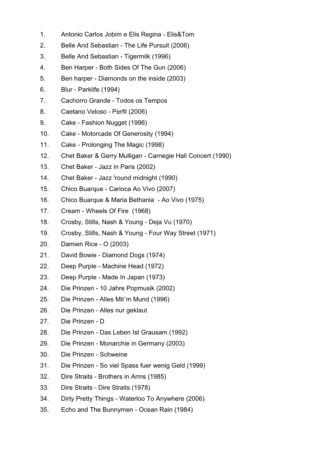 1. Antonio Carlos Jobim E Elis Regina - Elis&Tom 2