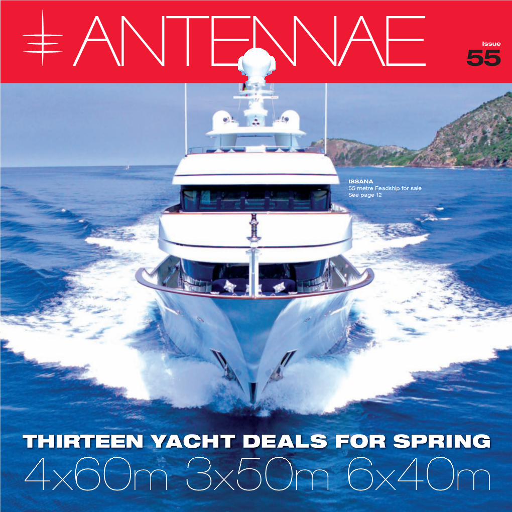 Thirteen Yacht Deals for Spring