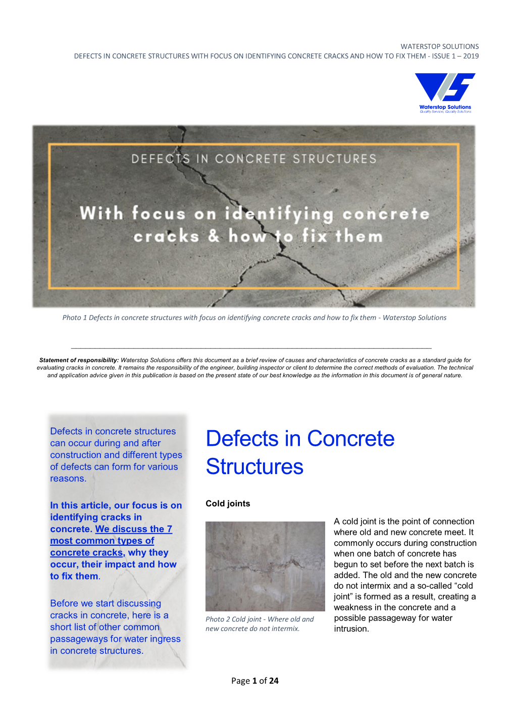 7 Types of Concrete Cracks