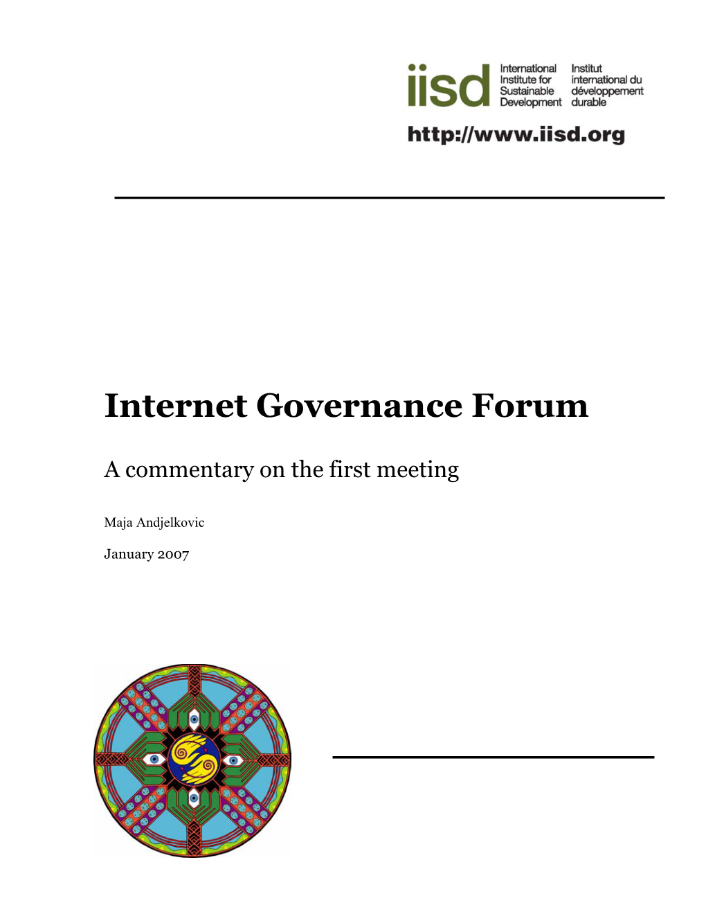 Internet Governance Forum