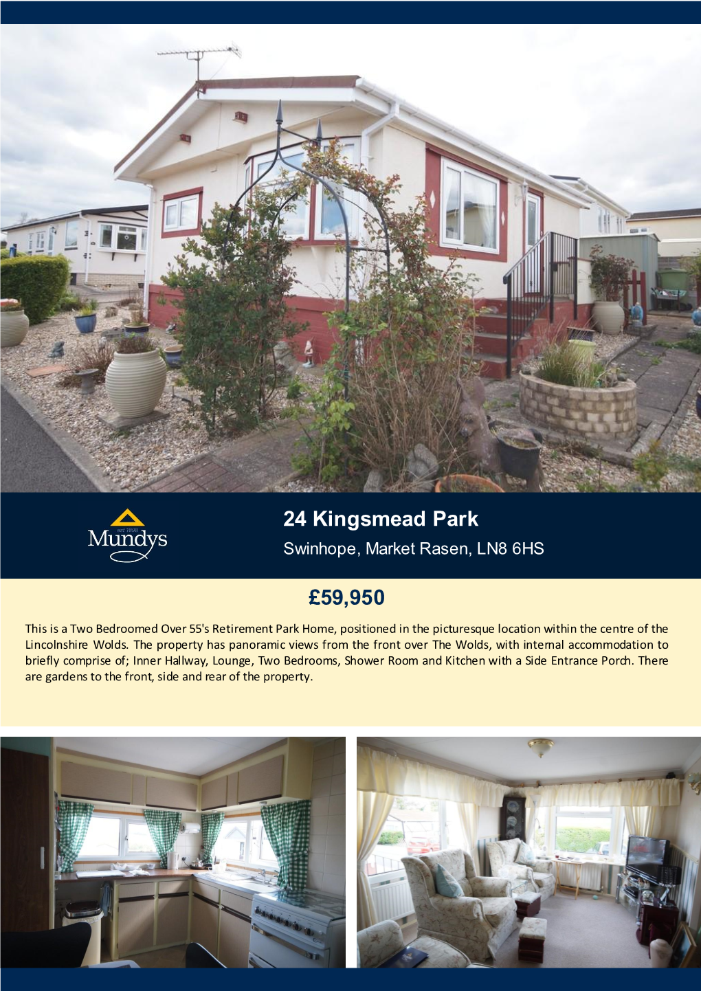 24 Kingsmead Park £59,950