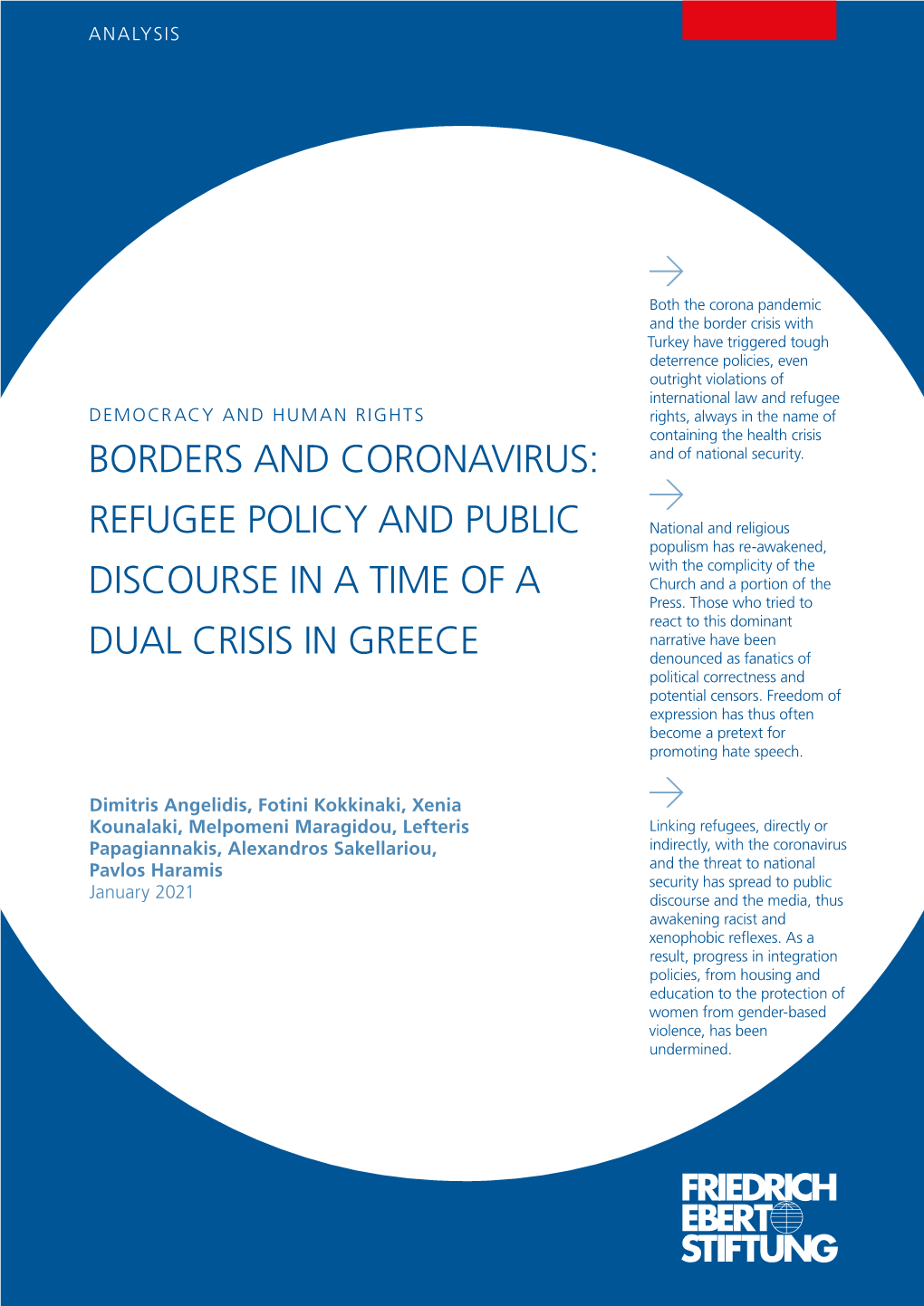 BORDERS and CORONAVIRUS: and of National Security