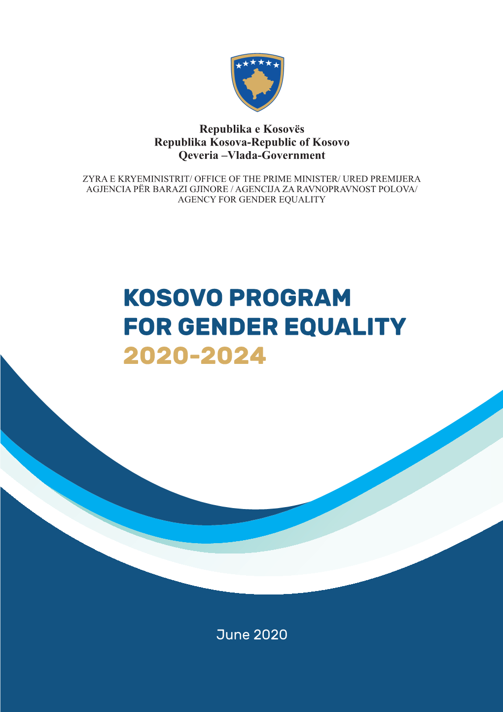 Kosovo Program for Gender Equality 2020-2024