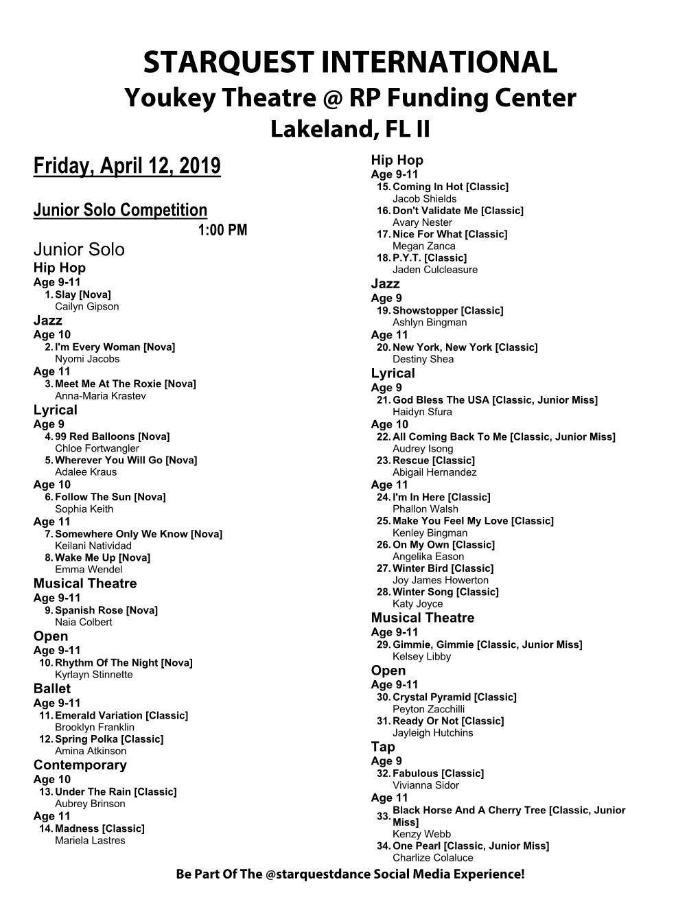 Lakeland II Program