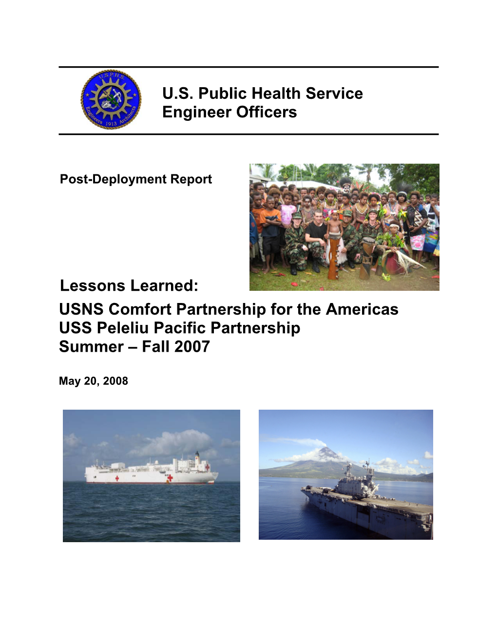 PHS Engineer Deployment Report 2007