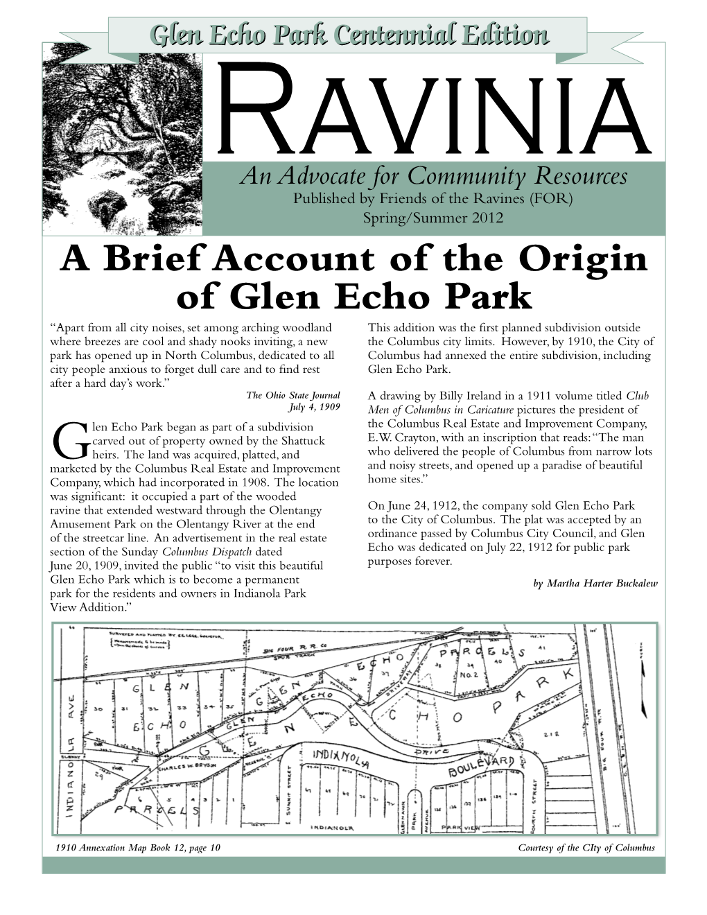 A Brief Account of the Origin of Glen Echo Park