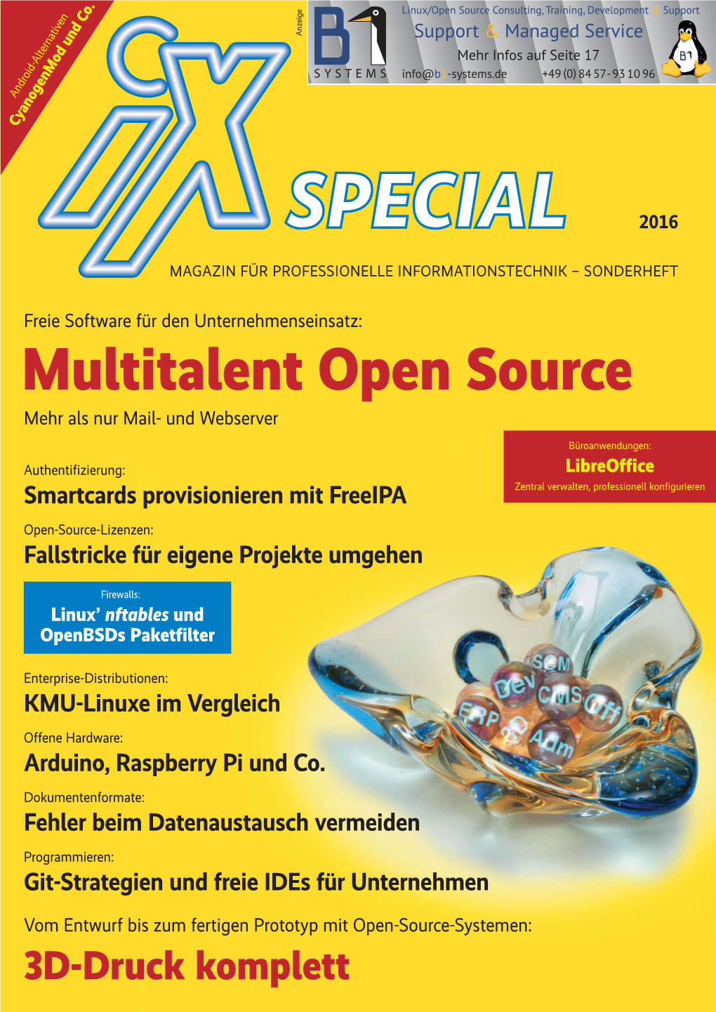 Multitalent Open Source Mehr Als Nur Mail- Und Webserver