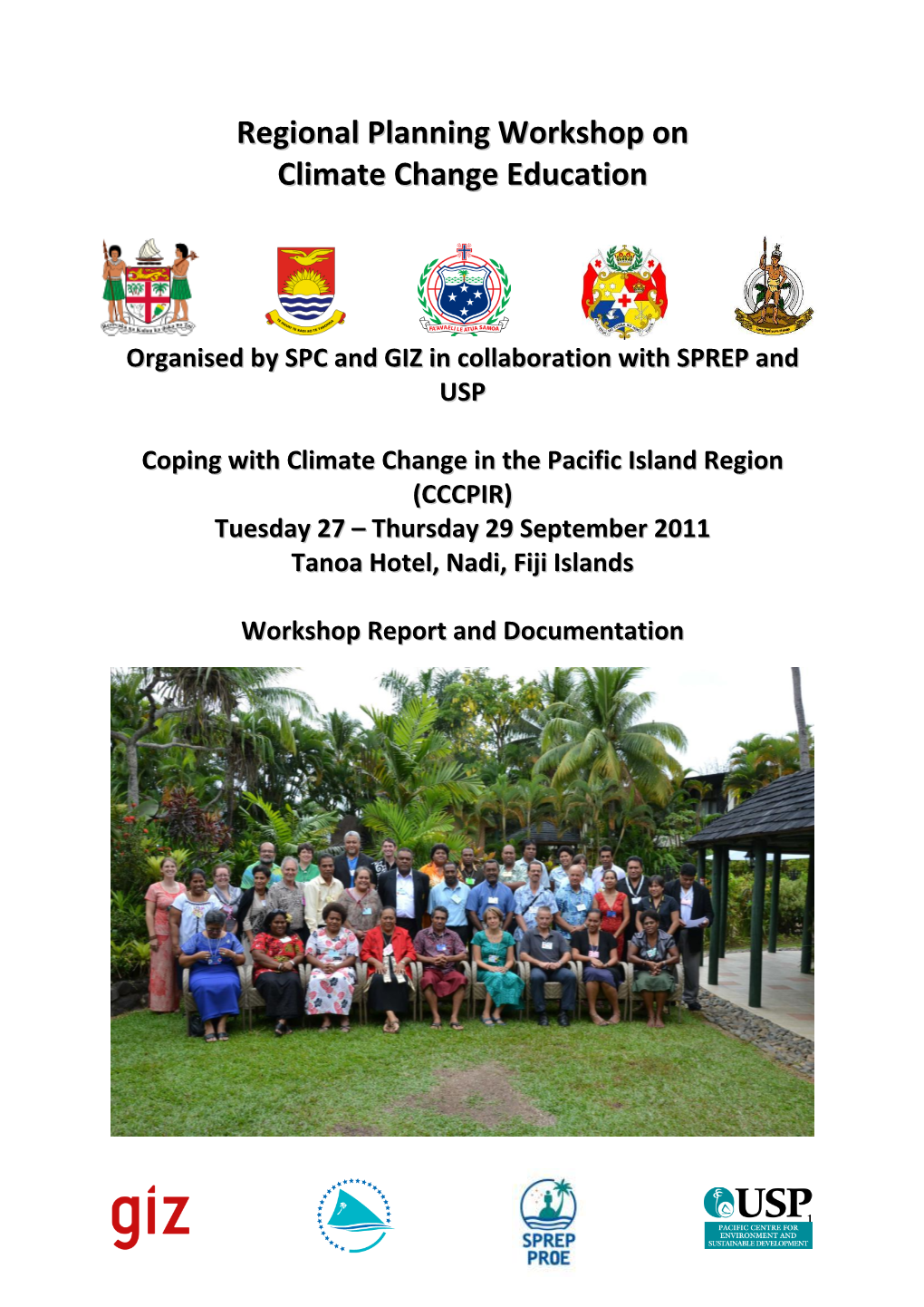 Regional Planning Workshop on Climate Change Education