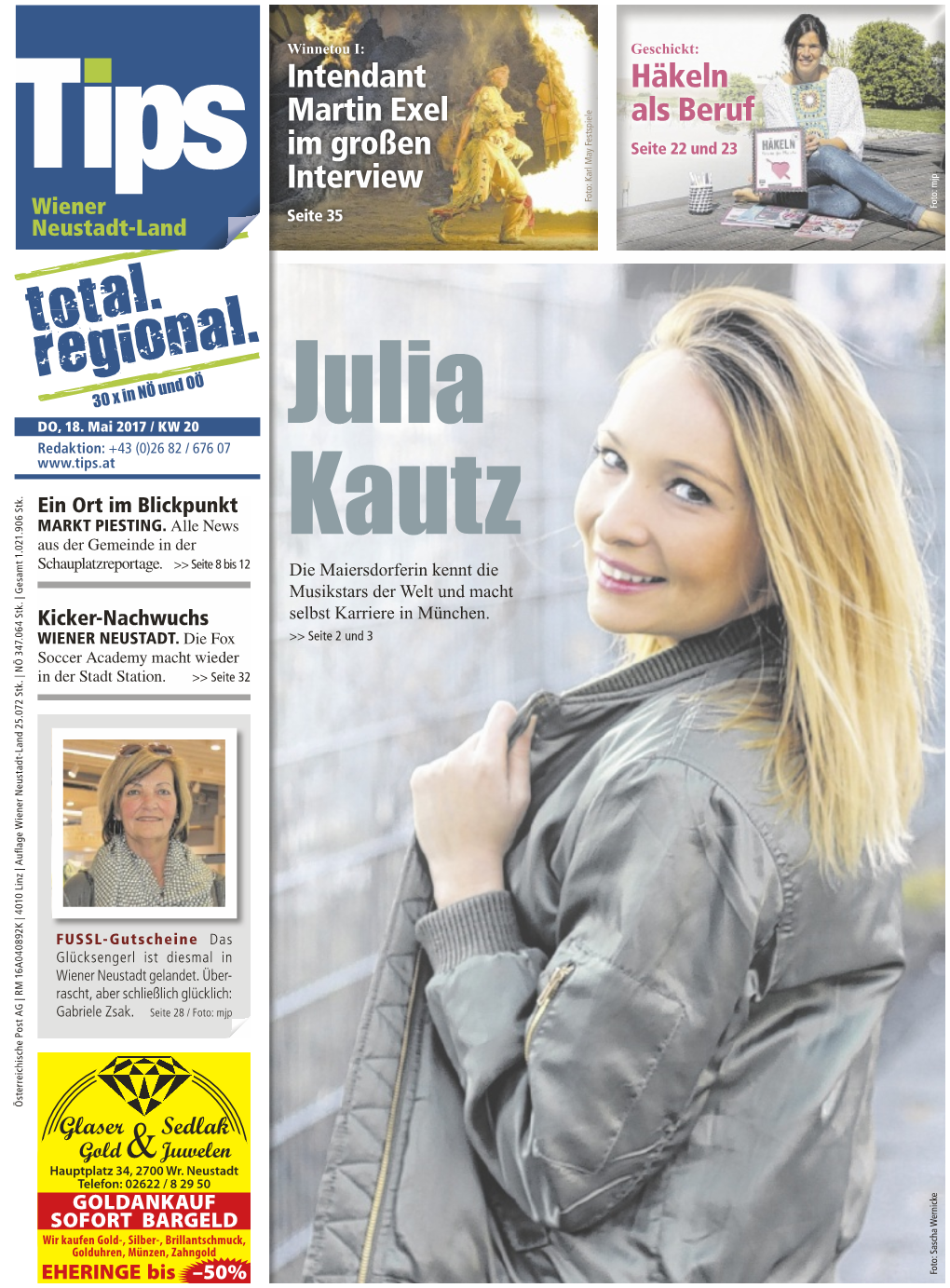 JULIA KAUTZ „Ich Würde Mich Total Über Einen Auftritt in Wiener Neustadt Freuen“