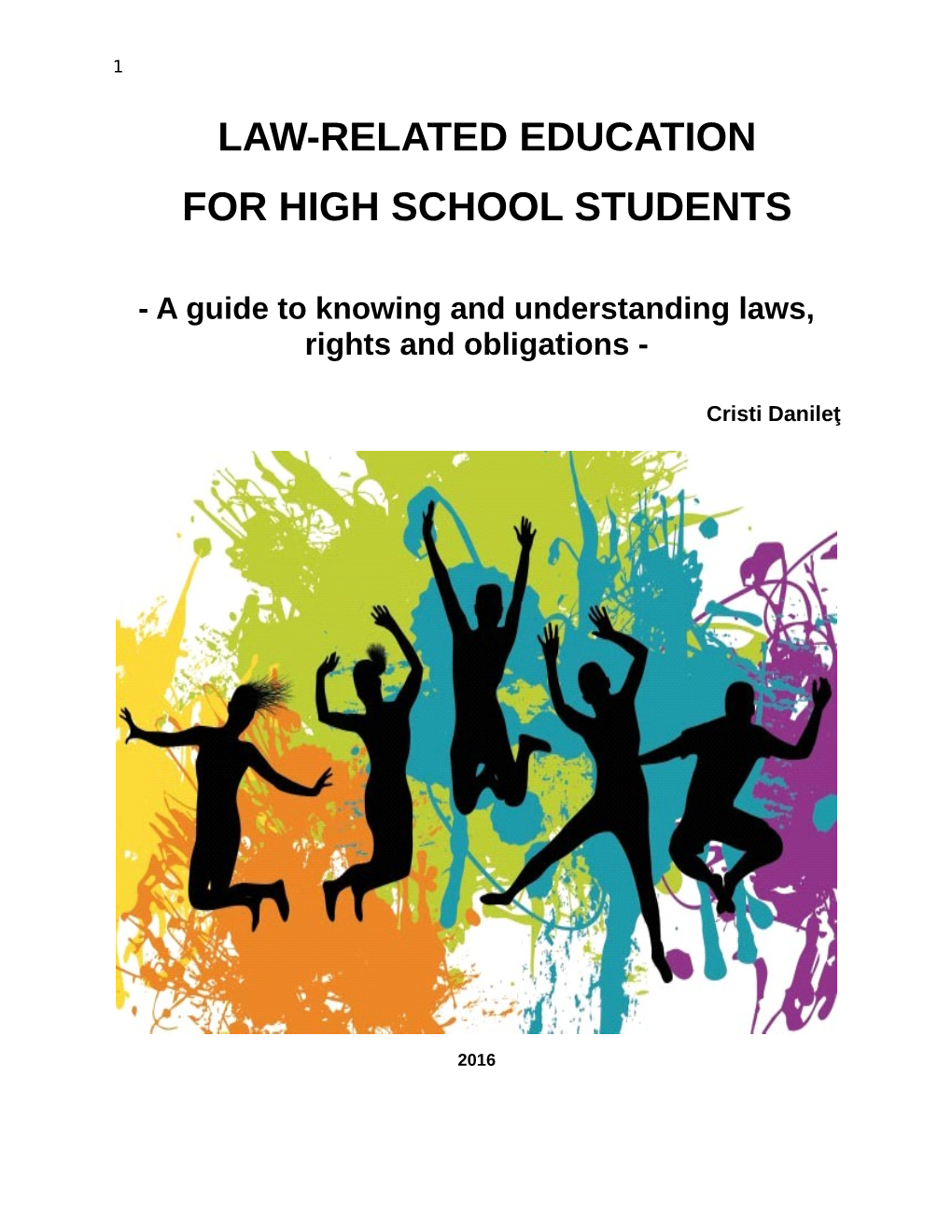 Law-Related Education for High School Students