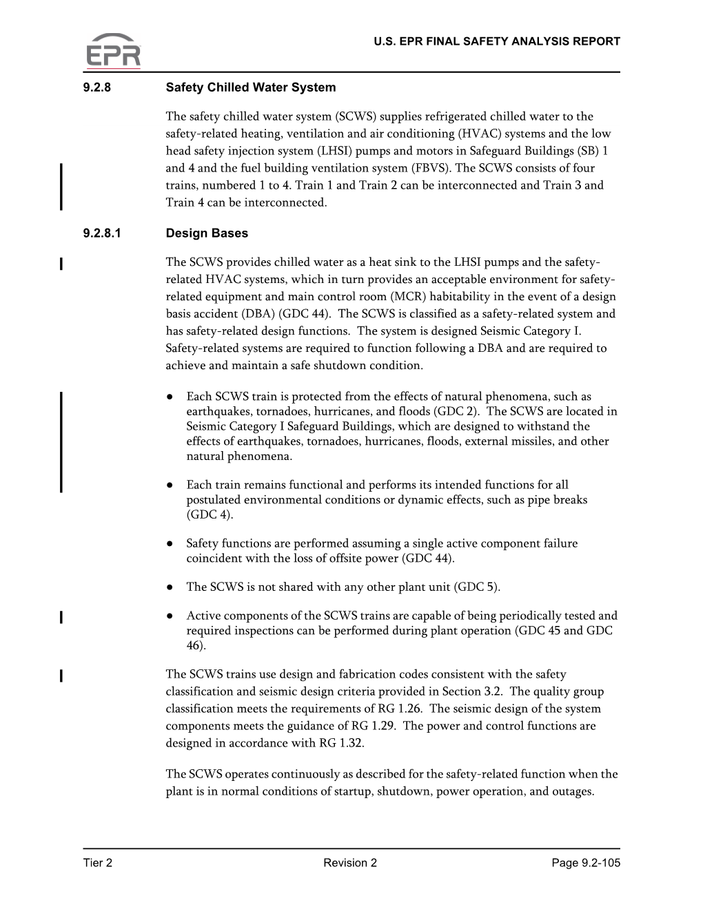 AREVA Design Control Document Rev. 2