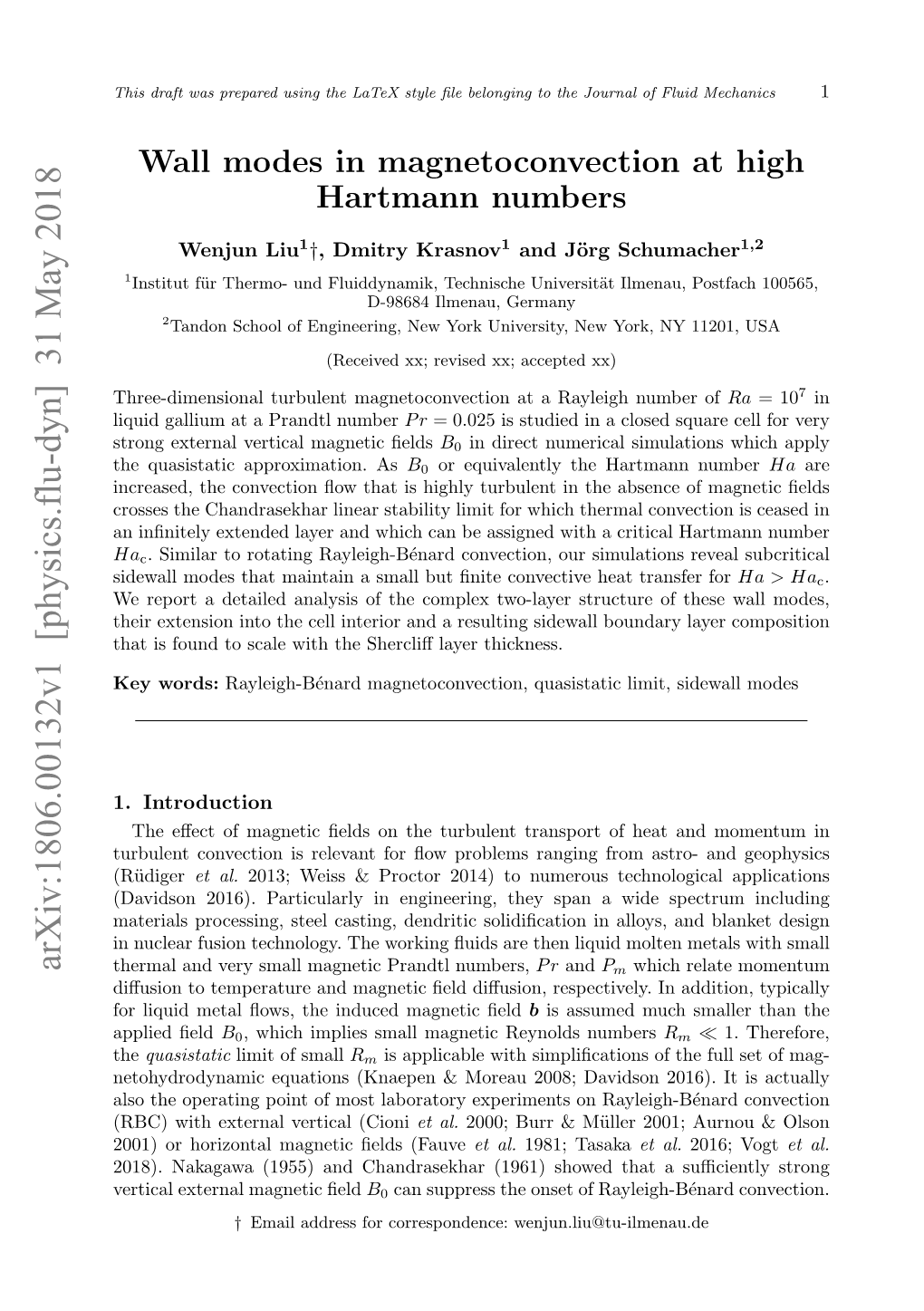Wall Modes in Magnetoconvection at High Hartmann Numbers