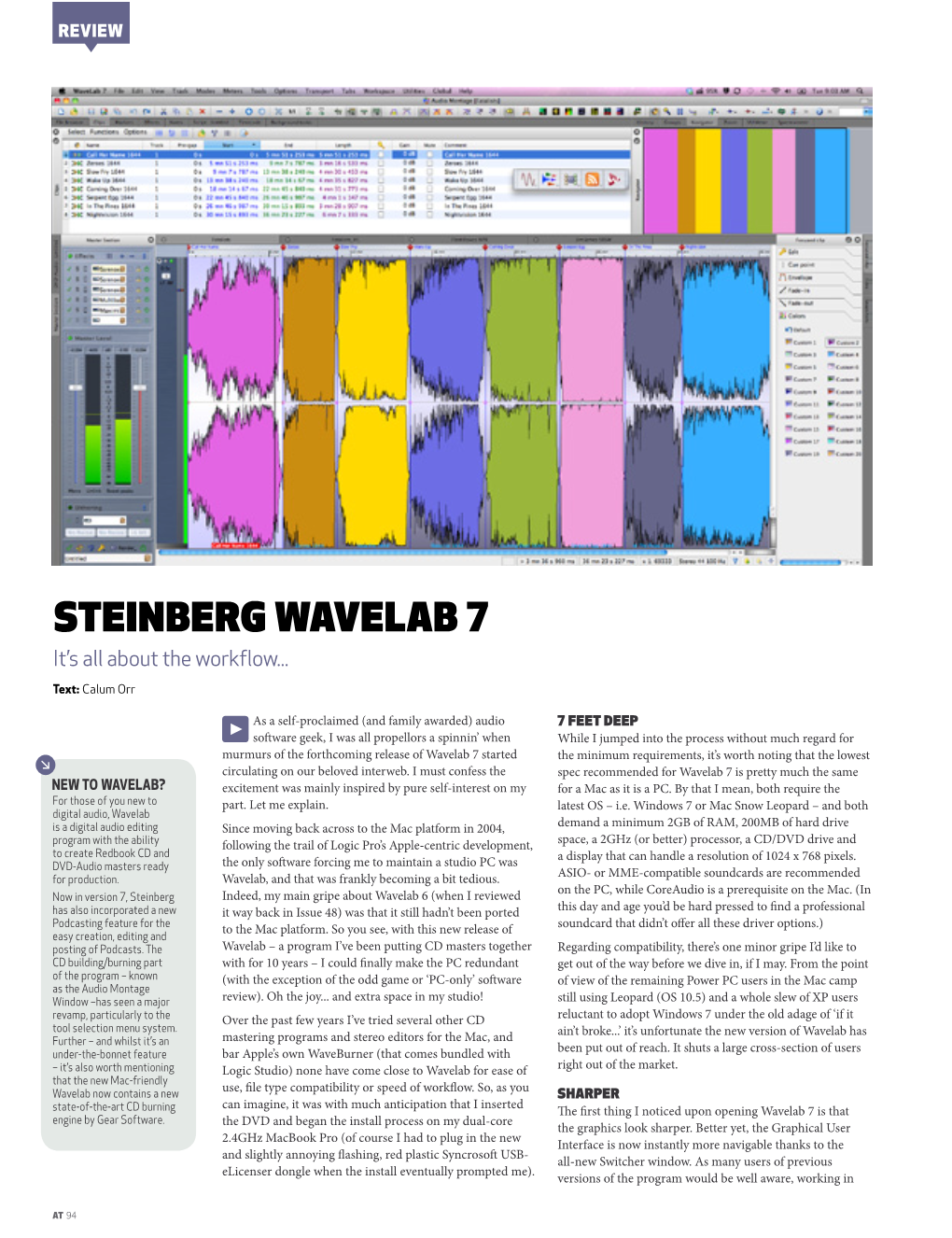 Steinberg Wavelab 7 Issue 79