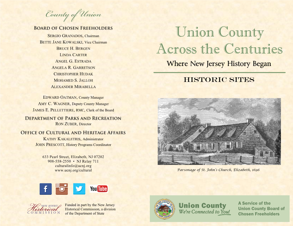 Union County Across the Centuries