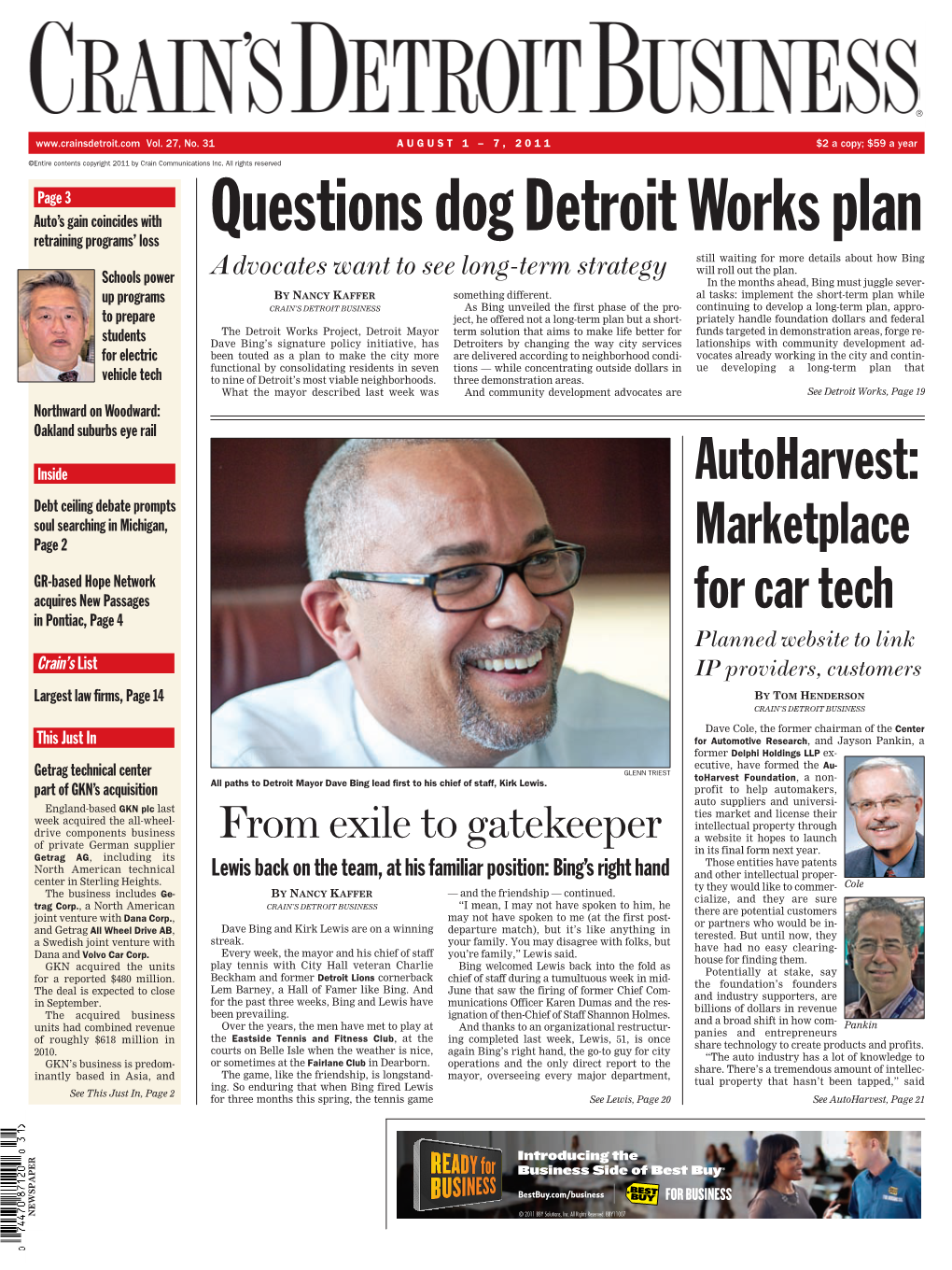 Questions Dog Detroit Works Plan