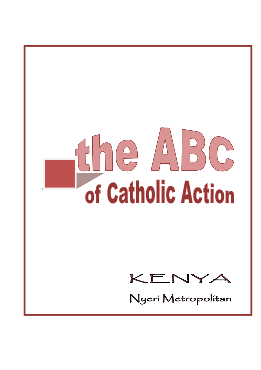 Catholic Action Is a Paricular Vocation